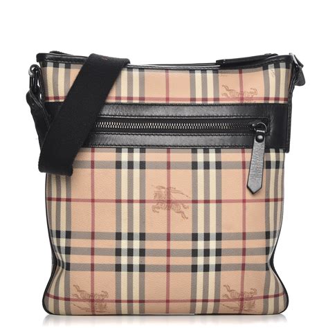 burberry leather vintage check crossbody bag|Burberry haymarket check crossbody bag.